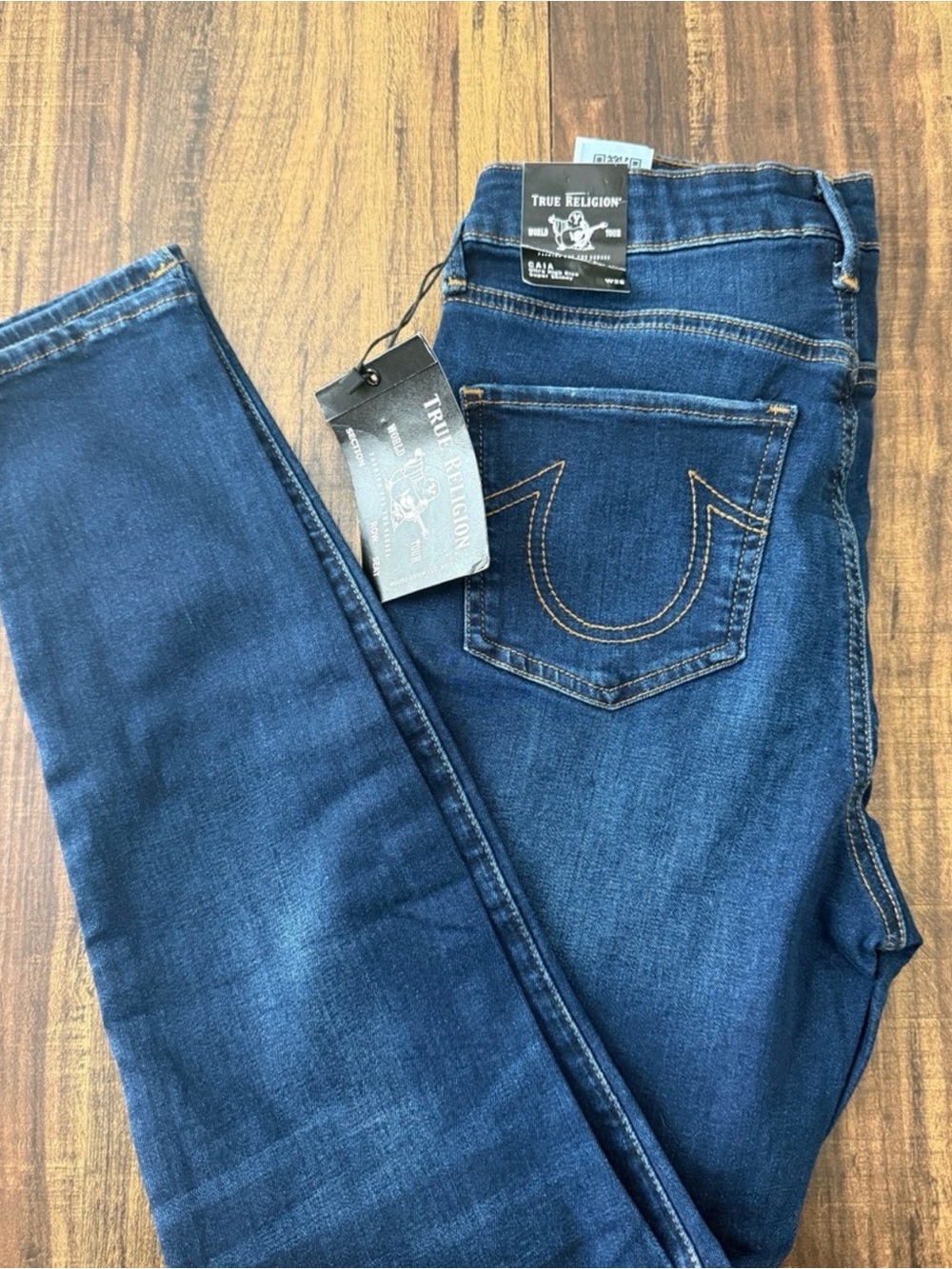 True Religion Caia Ultra High Rise Skinny Jean